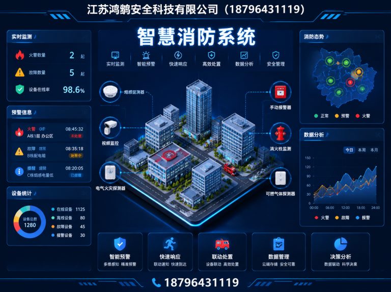 伊犁智慧消防系统展示图